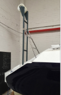 Mast support in place!