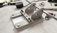 Mast base, round two - this time on a 10m UHMWPE plate